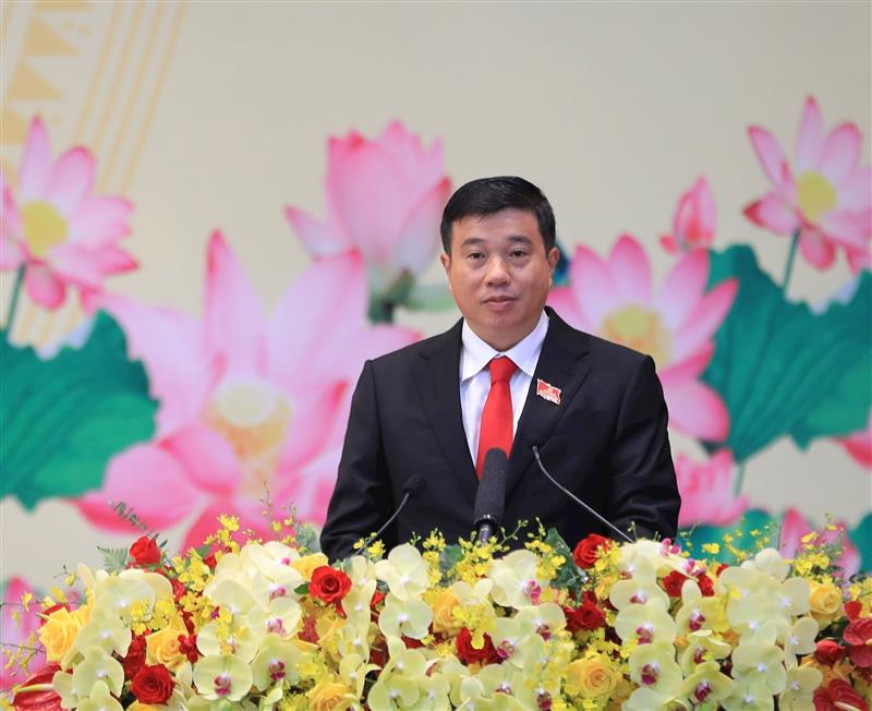 Đồng chí Y Thanh Hà Niê Kđăm, Ủy viên Ban Chấp hành Trung ương Đảng, Bí thư Tỉnh ủy, Trưởng đoàn Đại biểu Quốc hội tỉnh Lâm Đồng