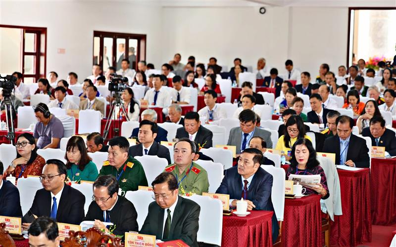 Các đại biểu tham dự tại Đại hội