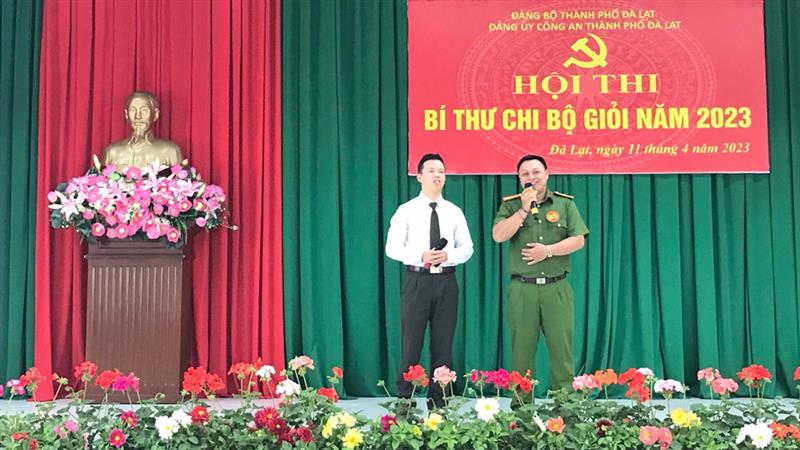 Hội thi Bí thư chi bộ giỏi trong ngành Công an đã và đang được chú trọng tổ chức, phát huy hiệu quả, tạo sức lan tỏa mạnh