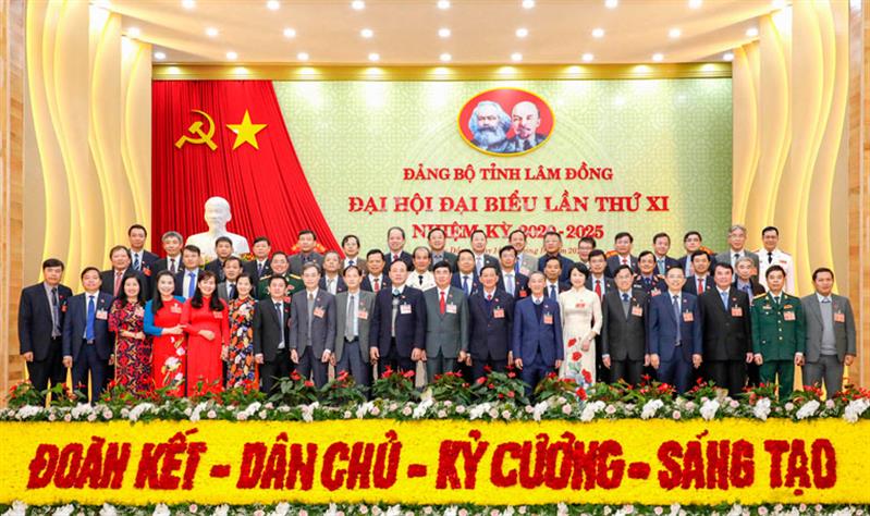 BCH Đảng bộ tỉnh Lâm Đồng nhiệm kỳ 2020 - 2025
