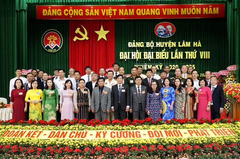 Ban Chấp hành Đảng bộ huyện Lâm Hà nhiệm kỳ 2020 - 2025