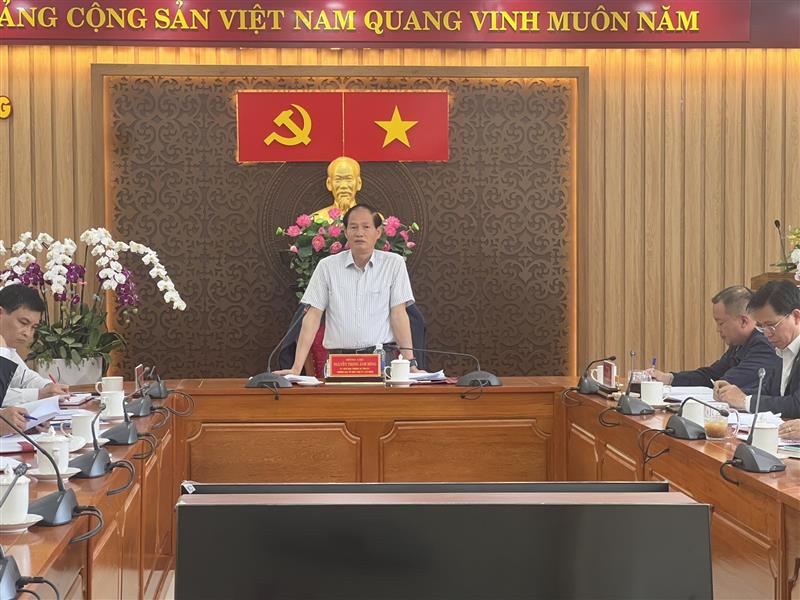 Đồng chí Nguyễn Trọng Ánh Đông chỉ đạo tập trung nâng cao chất lượng tuyên truyền về xây dựng Đảng